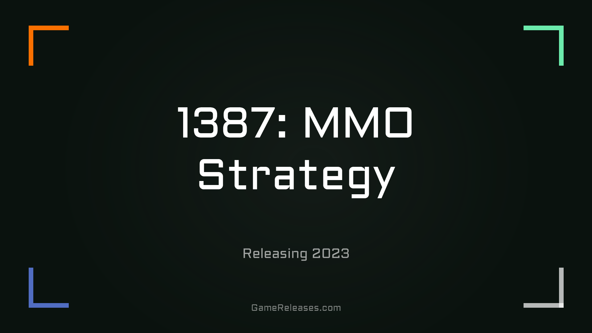 1387: MMO Strategy
