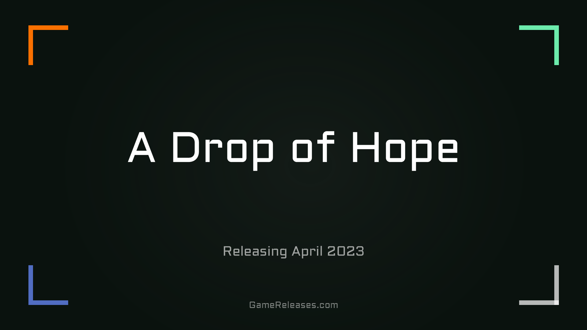 A Drop of Hope