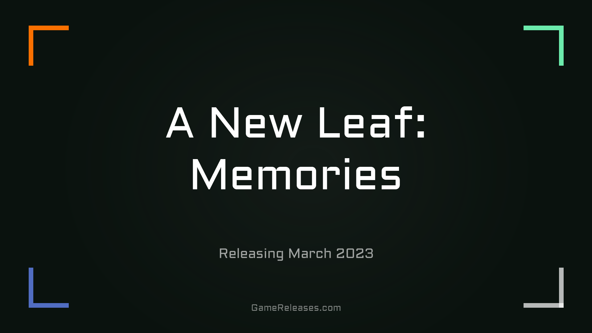 A New Leaf: Memories