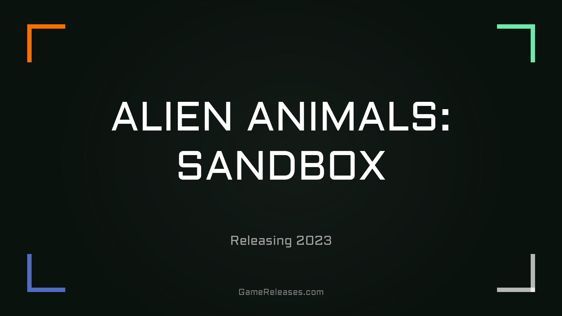 ALIEN ANIMALS: SANDBOX