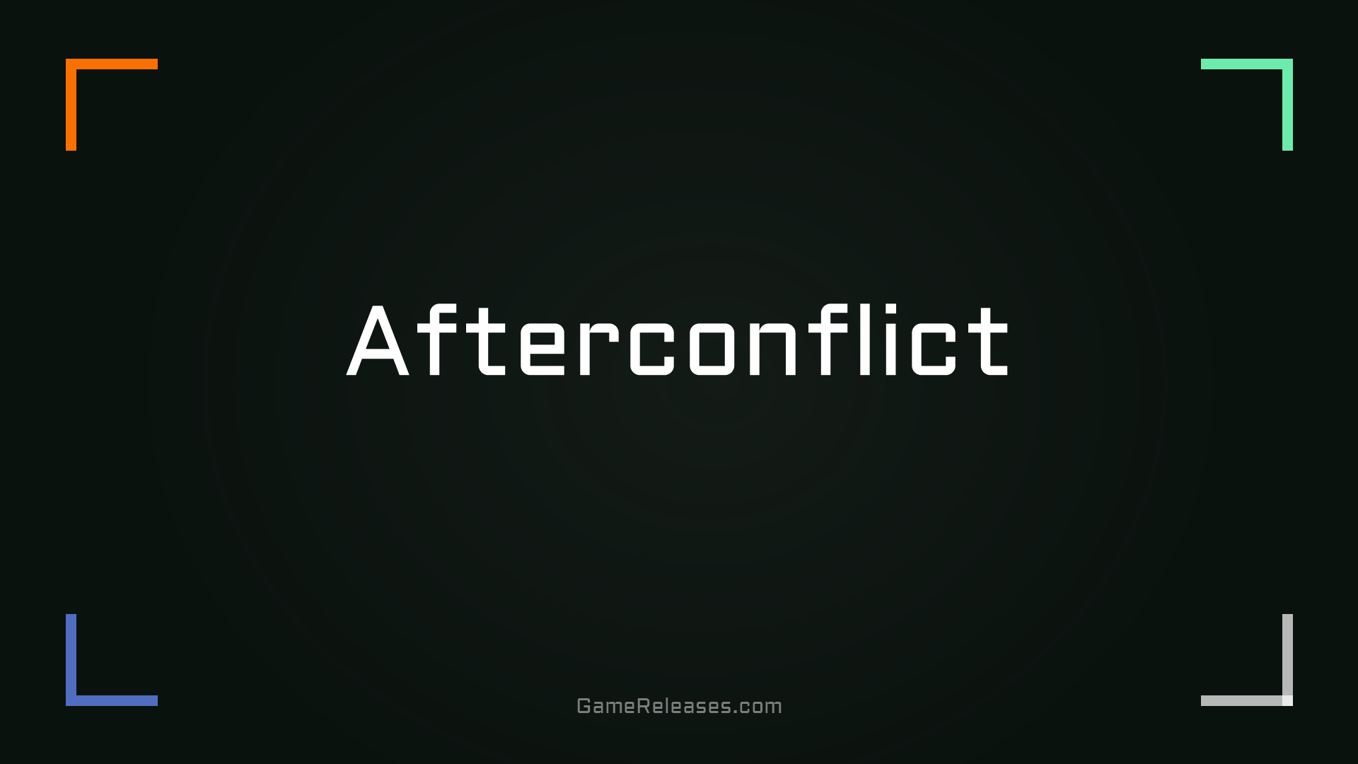 Afterconflict
