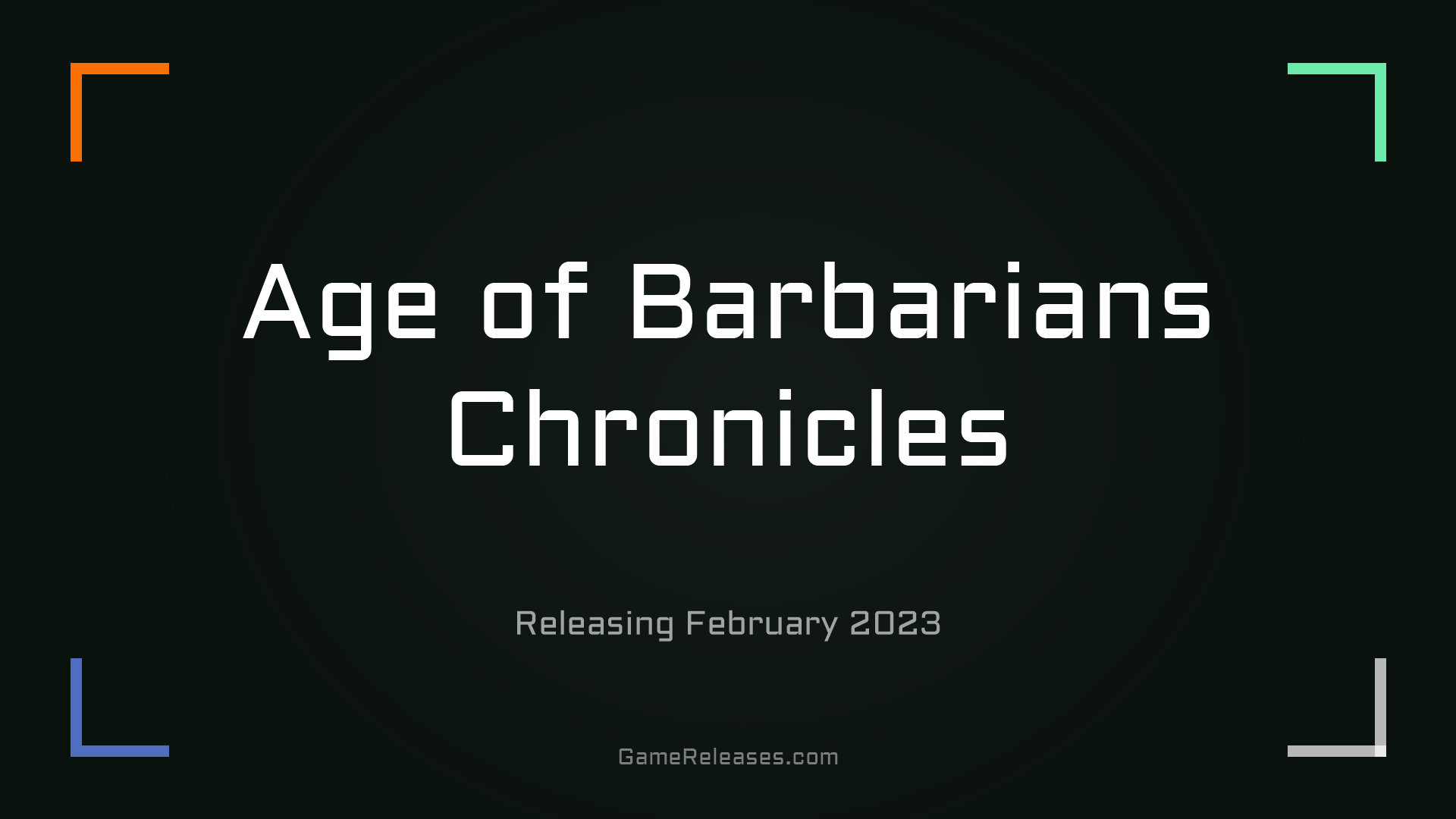 Age of Barbarians Chronicles