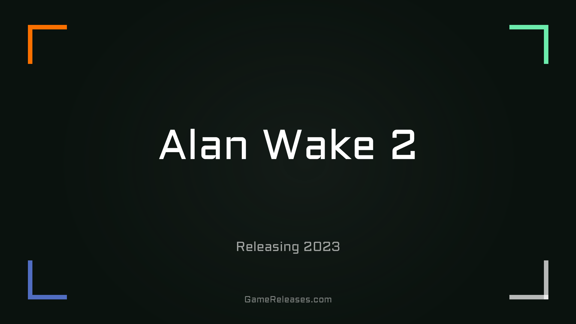 Alan Wake 2 trailer
