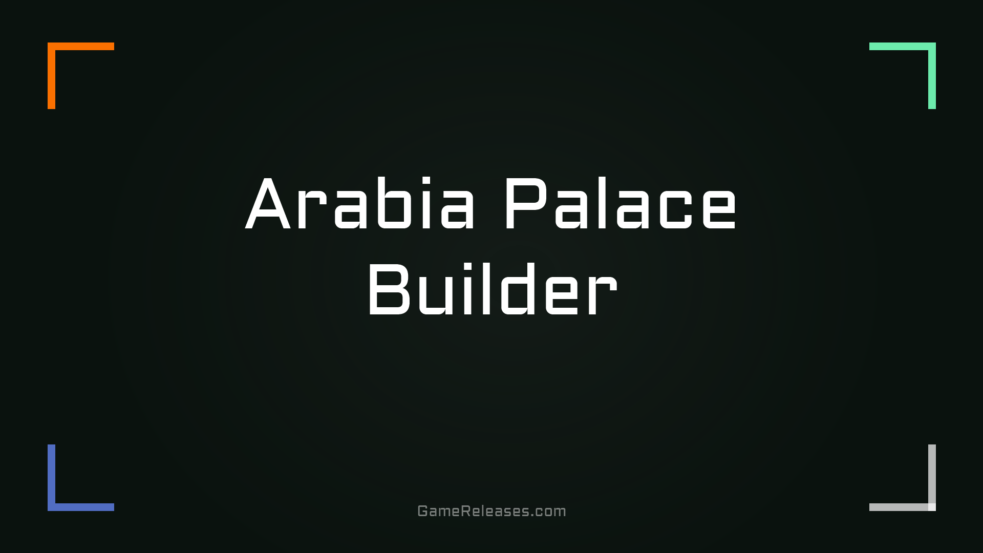 Arabia Palace Builder