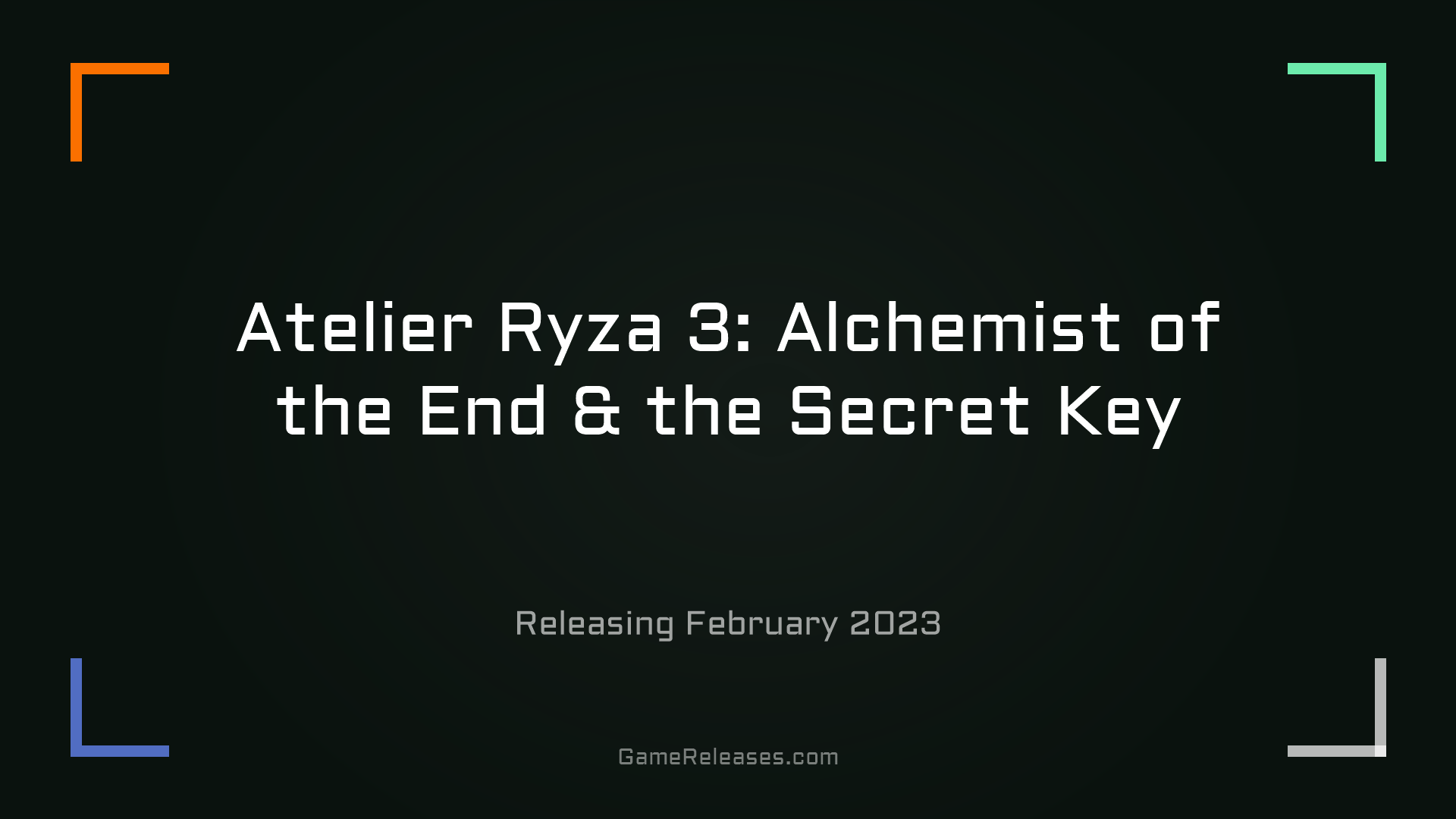 Atelier Ryza 3: Alchemist of the End & the Secret Key trailer