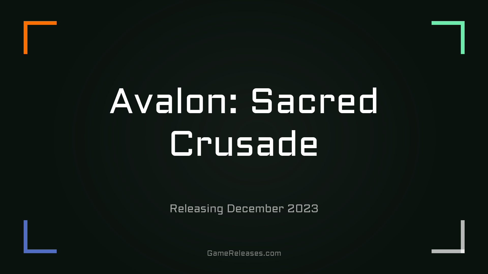 Avalon: Sacred Crusade