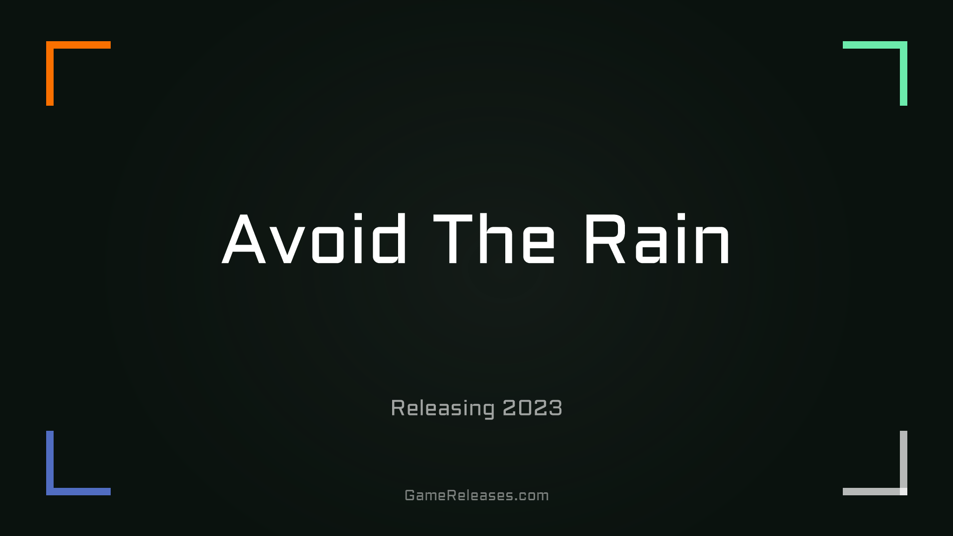 Avoid The Rain