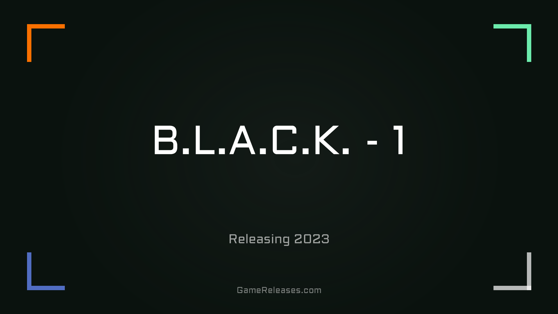 B.L.A.C.K. - 1