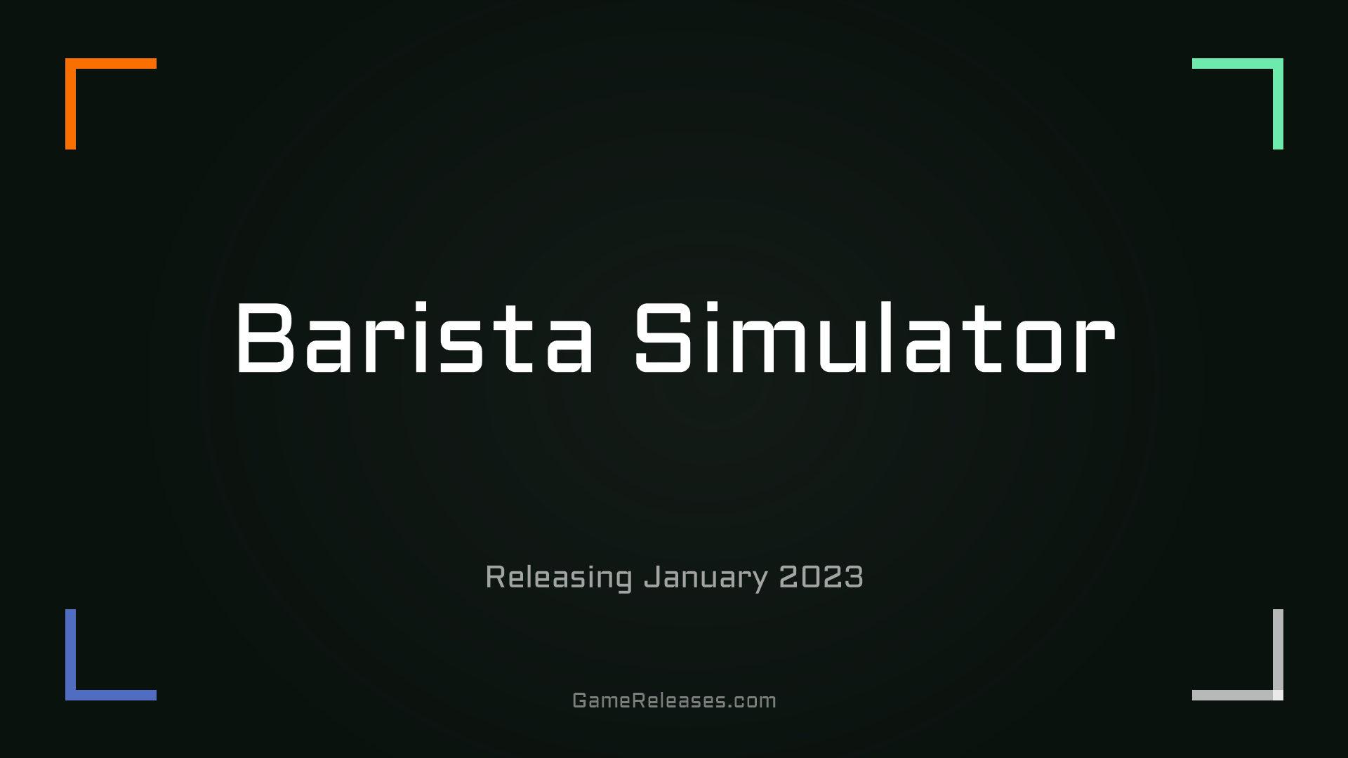 Barista Simulator