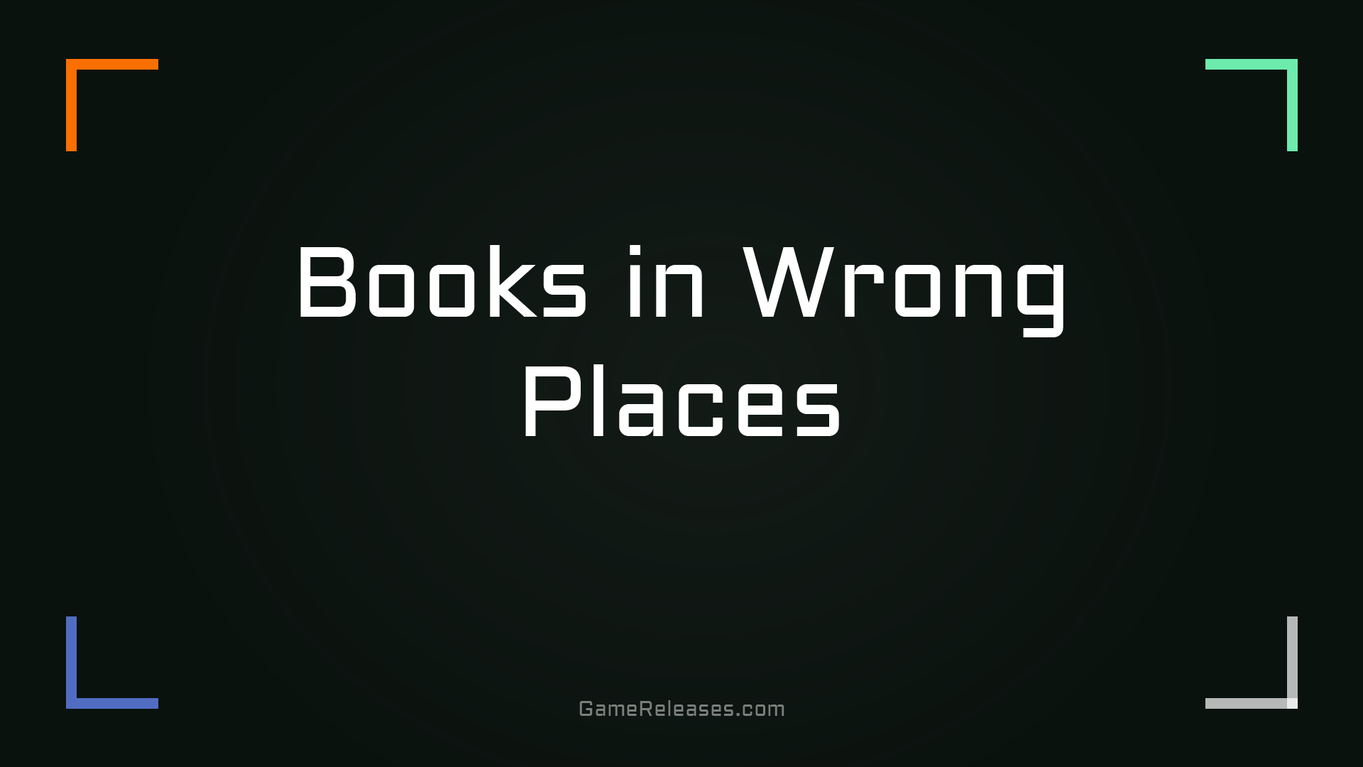 Books in Wrong Places
