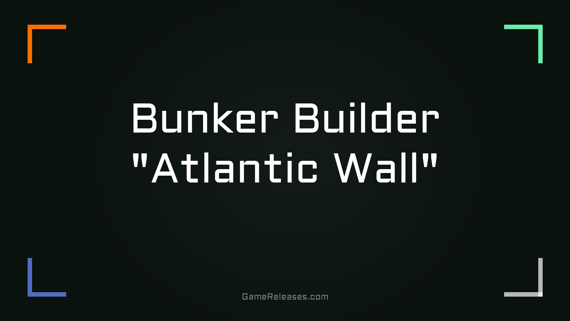 Bunker Builder "Atlantic Wall"