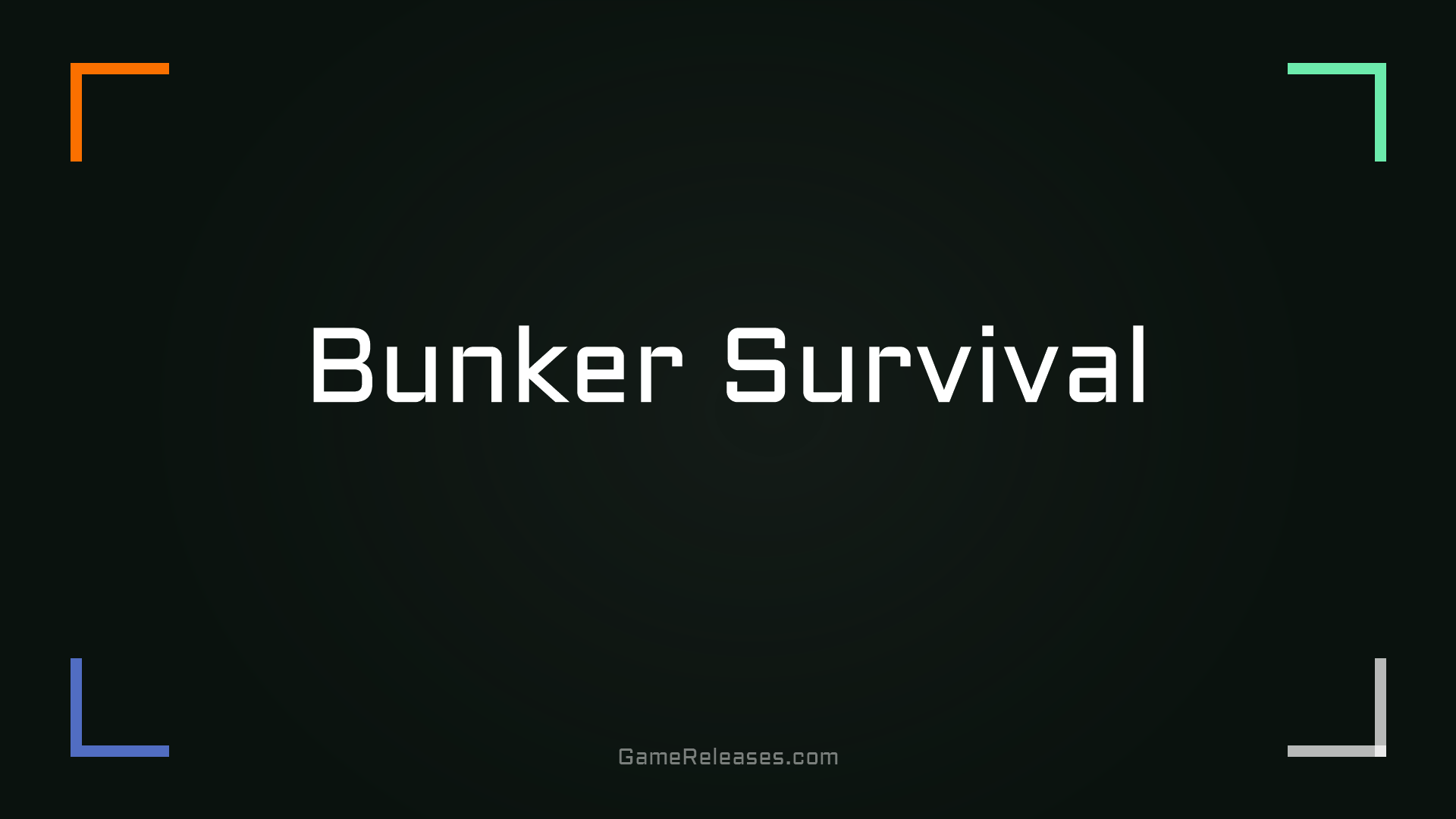 Bunker Survival trailer