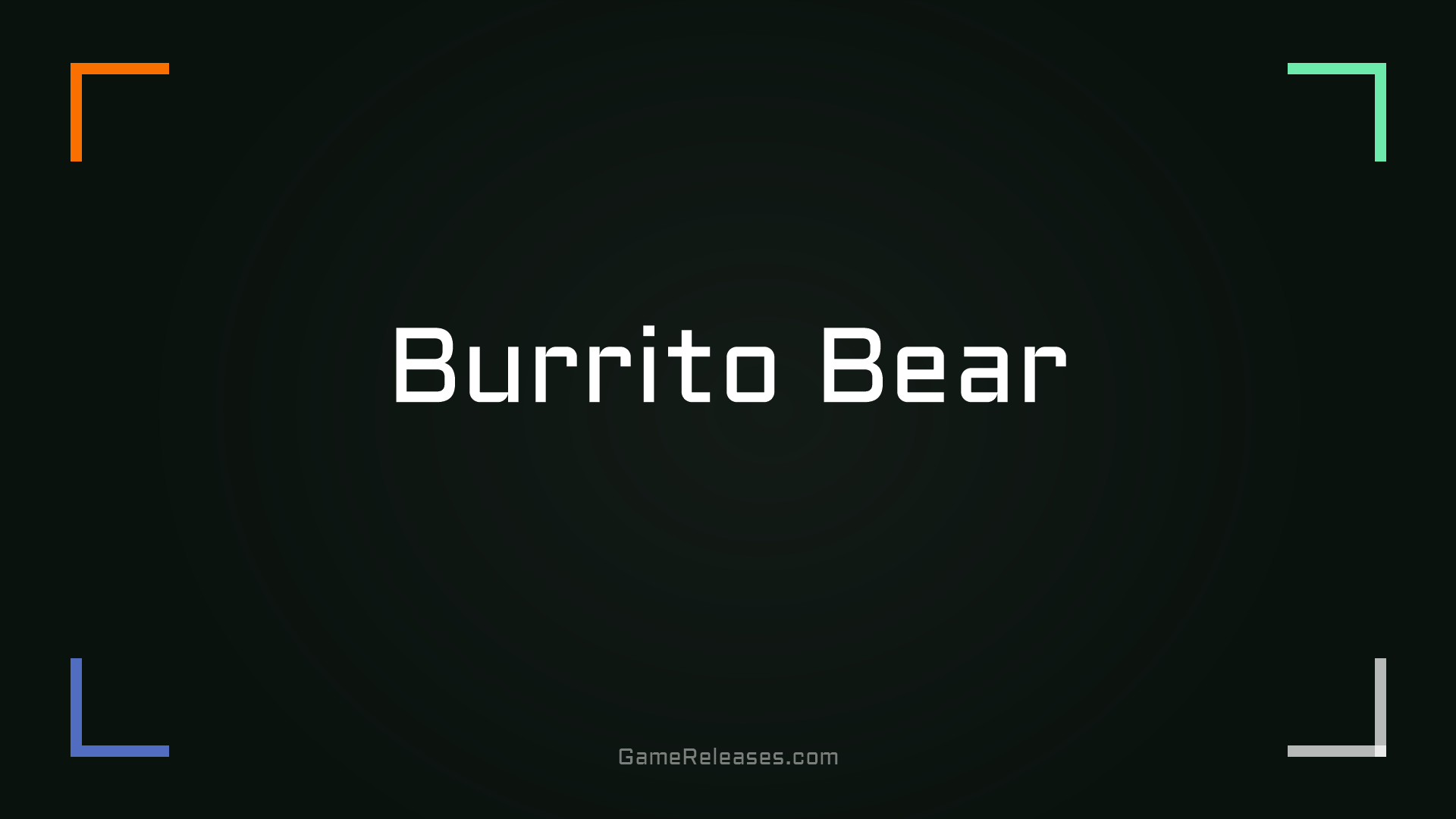 Burrito Bear