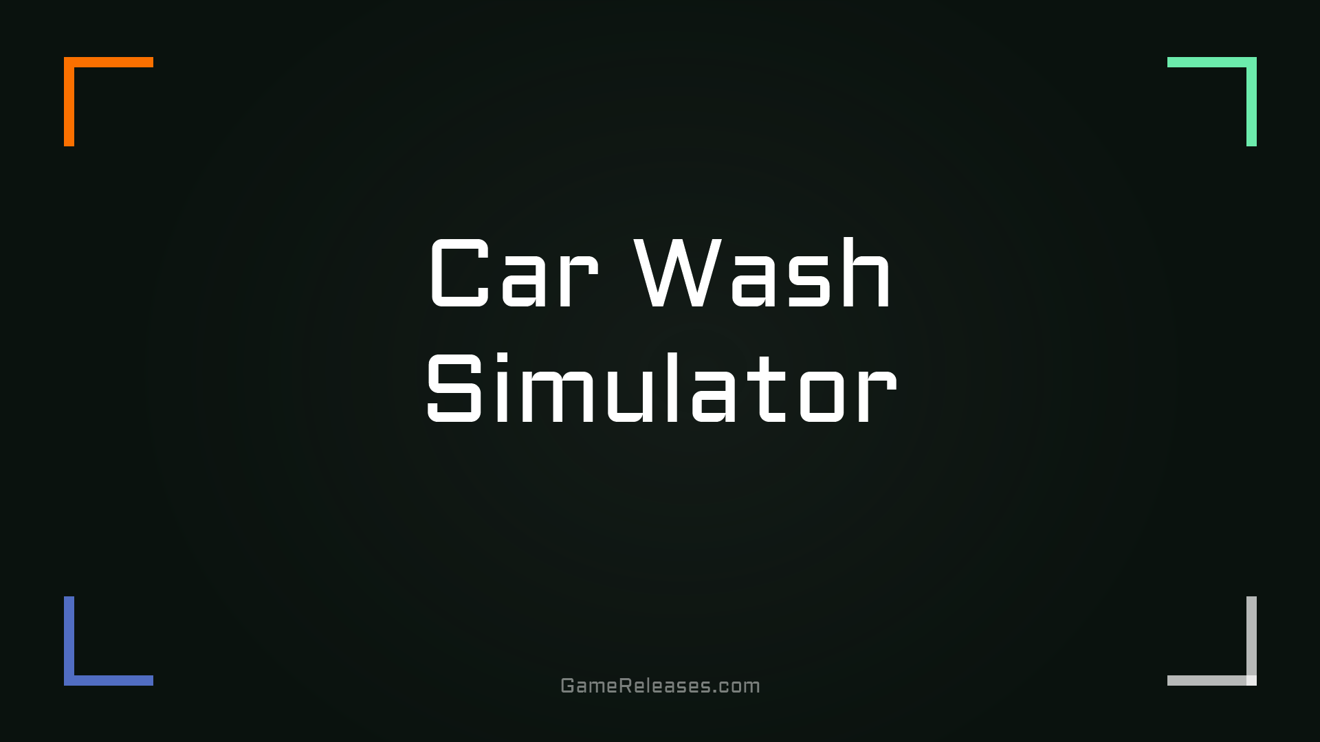 Car Wash Simulator