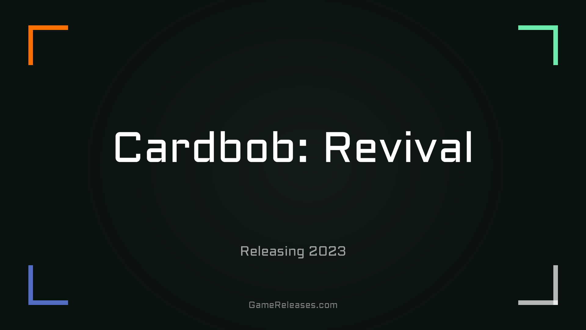 Cardbob: Revival trailer