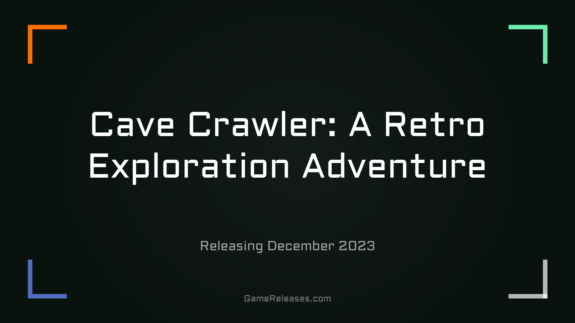 Cave Crawler: A Retro Exploration Adventure