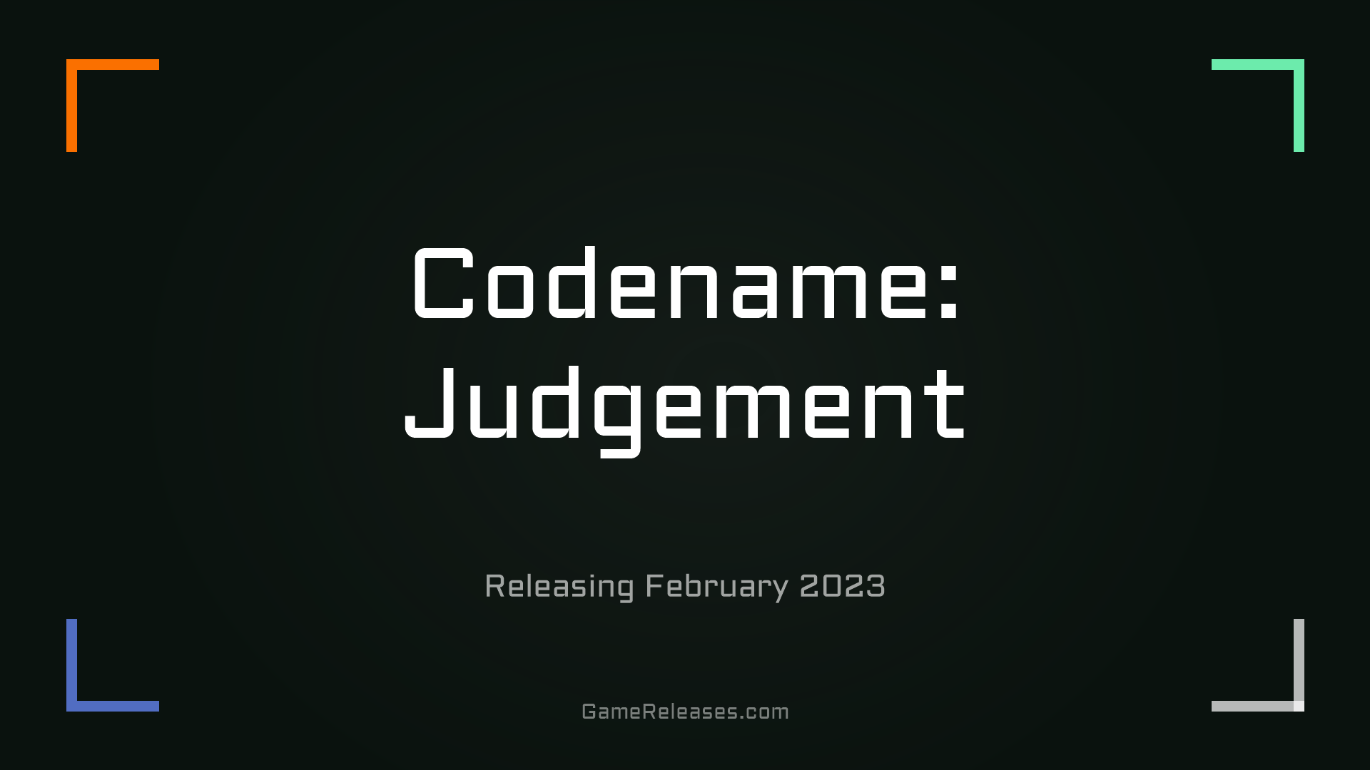 Codename: Judgement