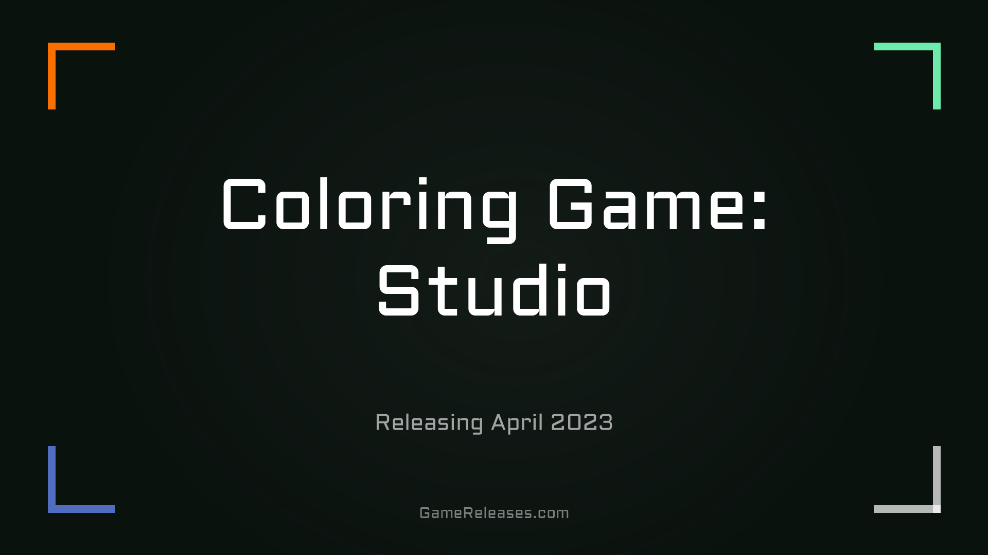 Coloring Game: Studio