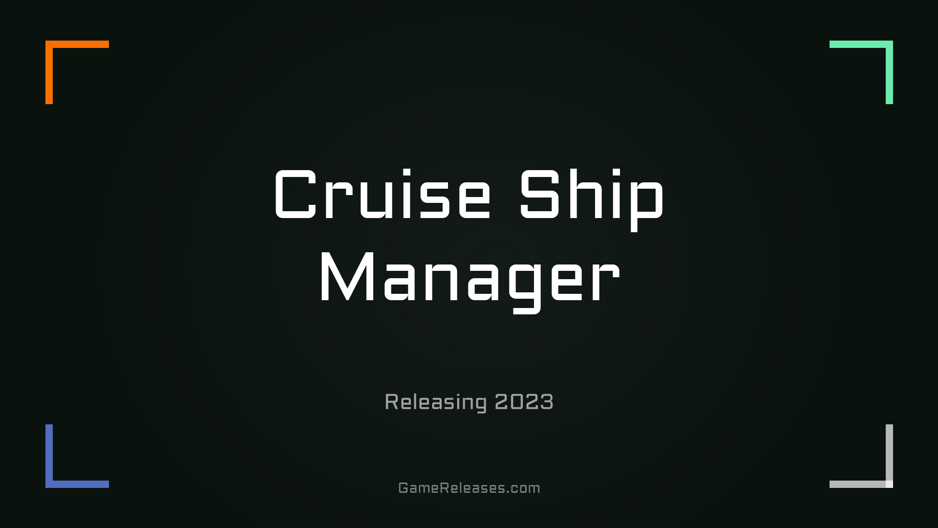 Cruise Ship Manager