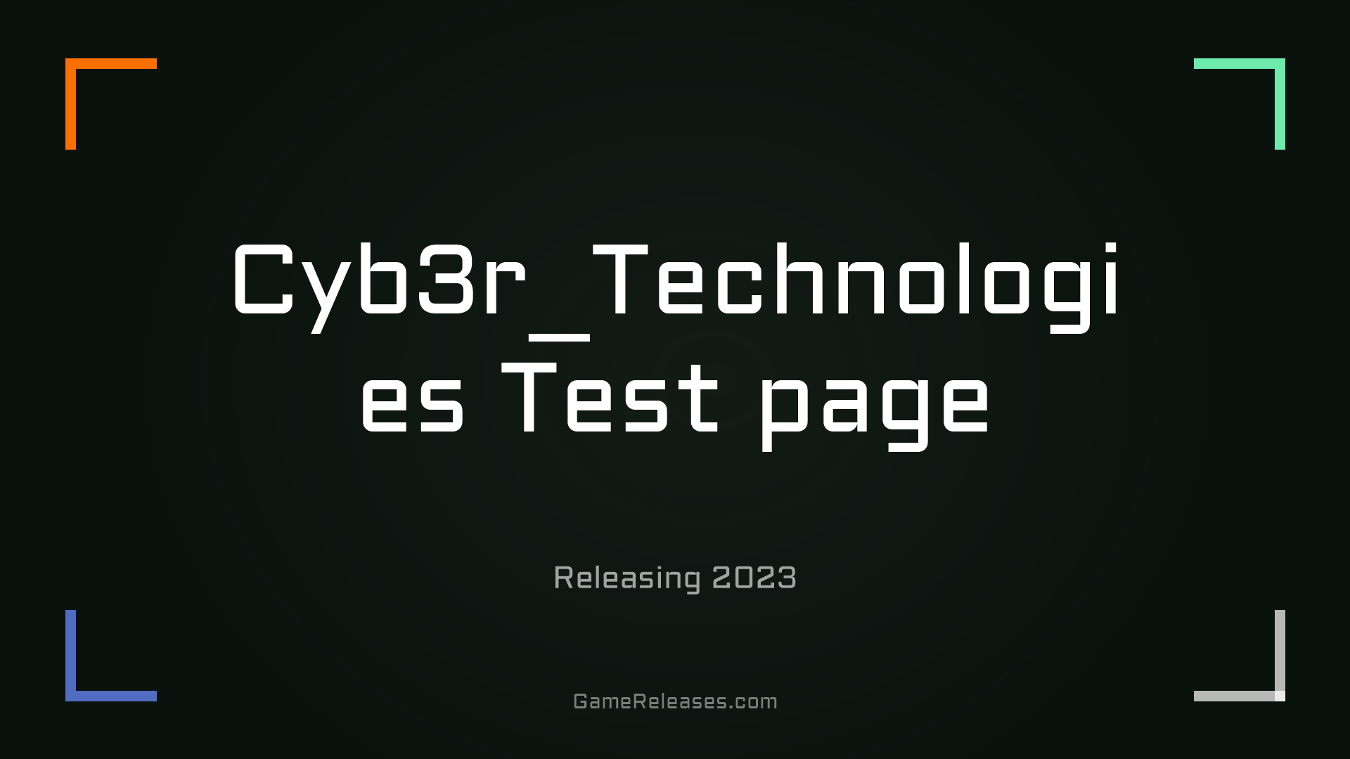 Cyb3r_Technologies Test page