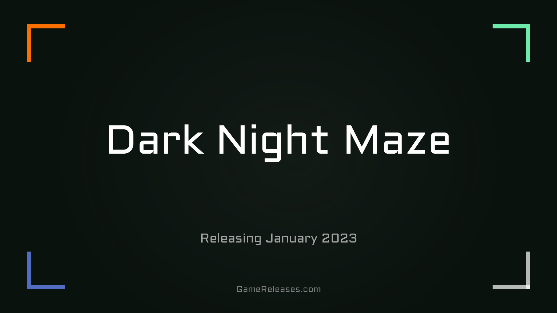 Dark Night Maze