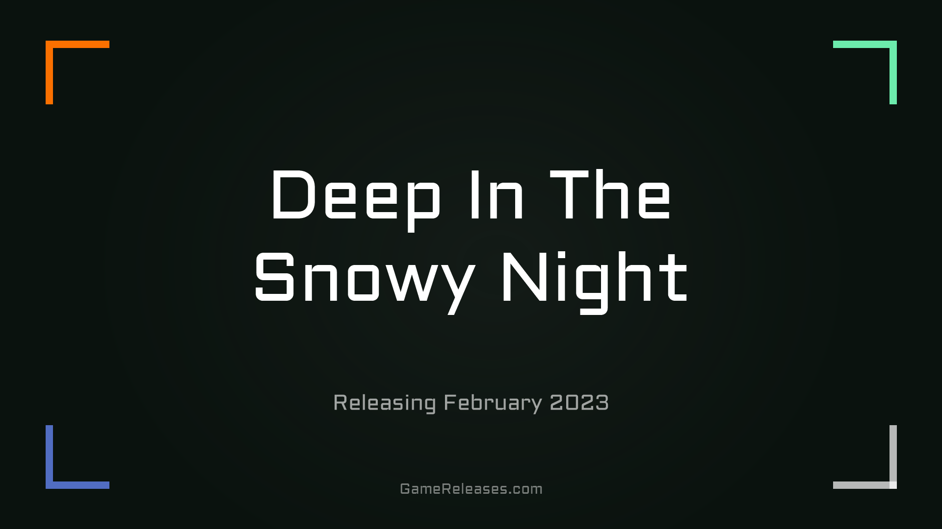 Deep In The Snowy Night