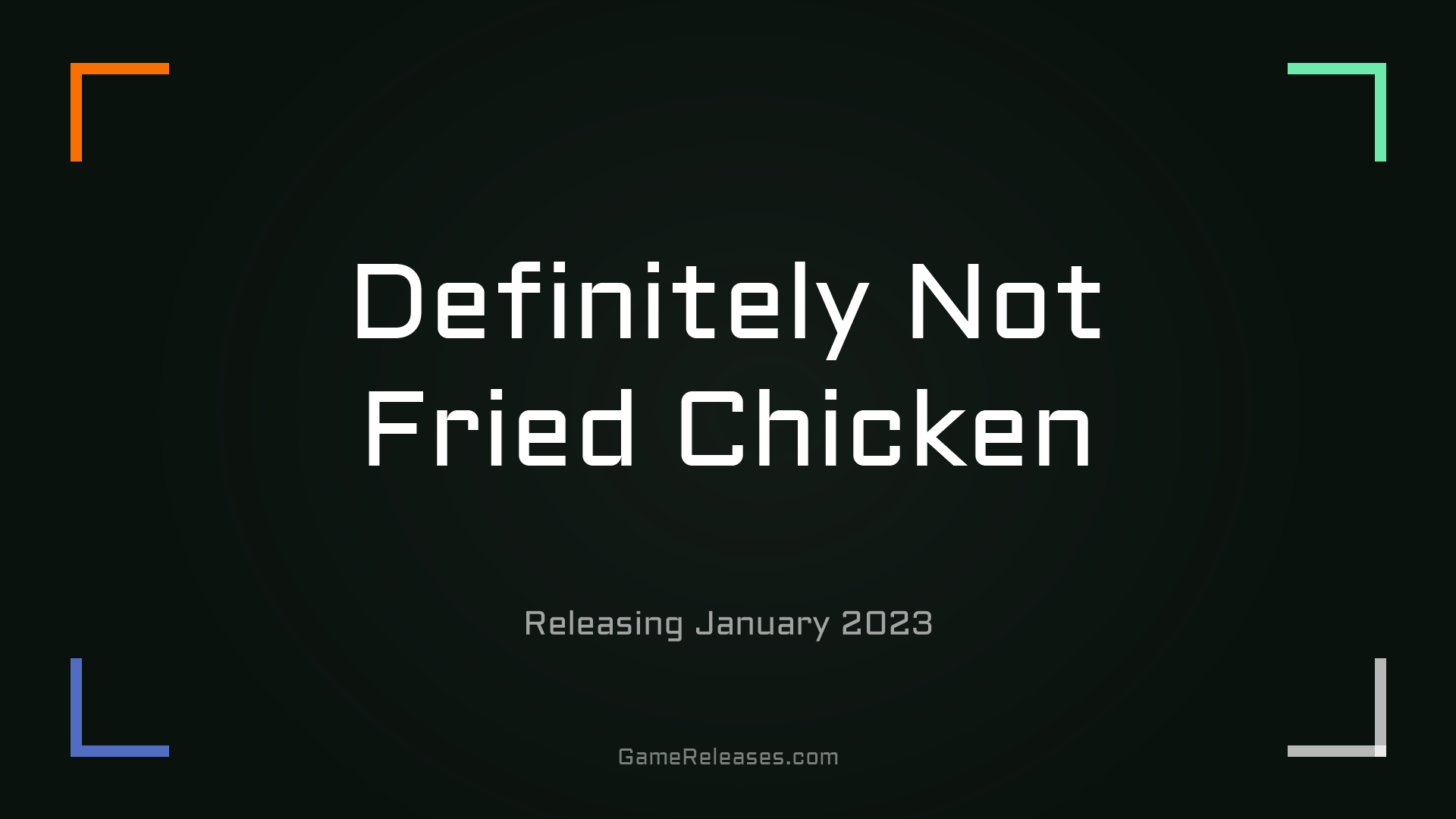 Definitely Not Fried Chicken trailer