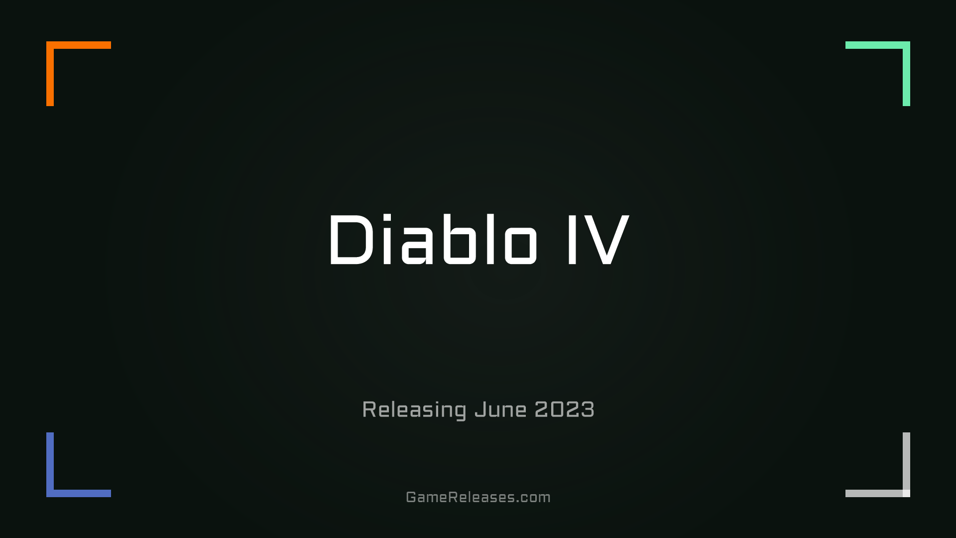 Diablo IV trailer