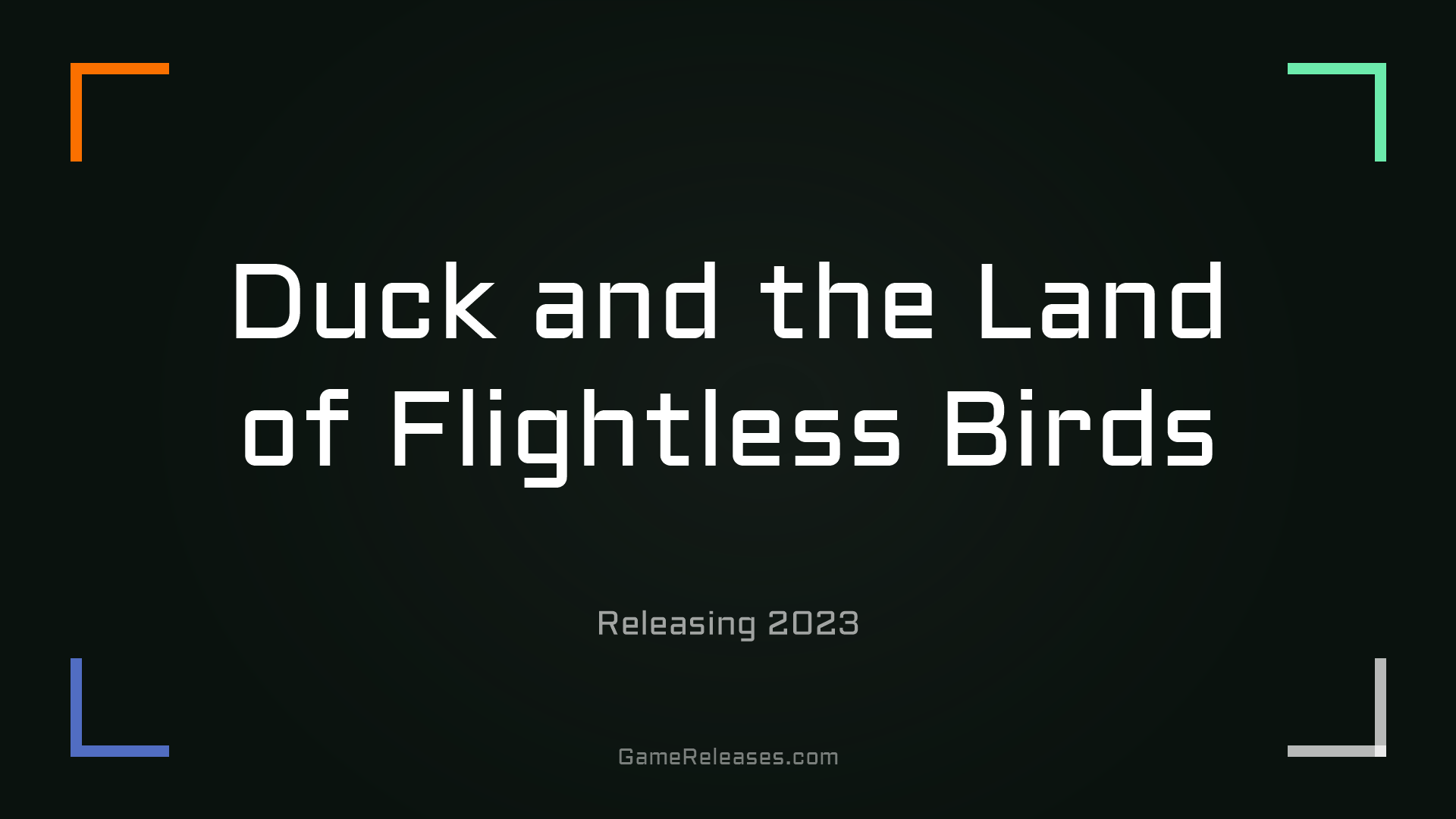 Duck and the Land of Flightless Birds
