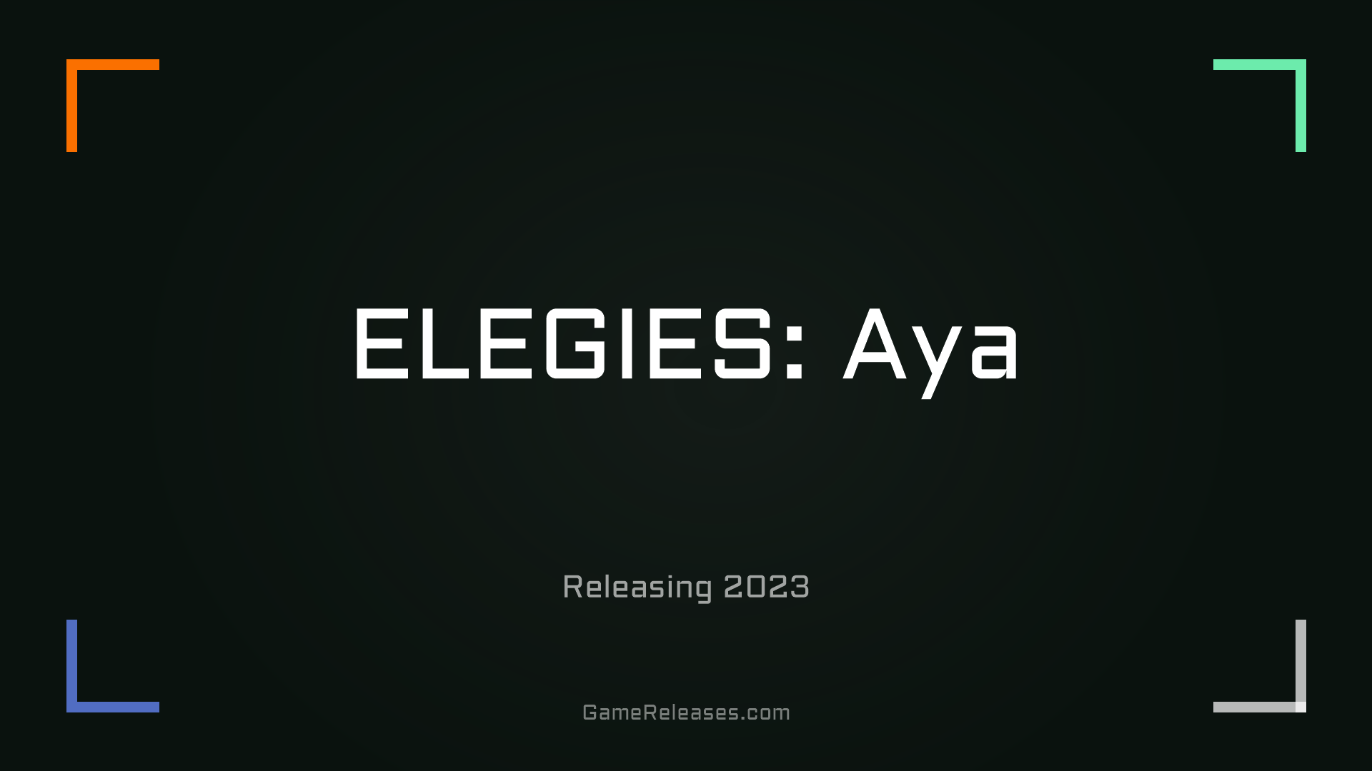 ELEGIES: Aya trailer