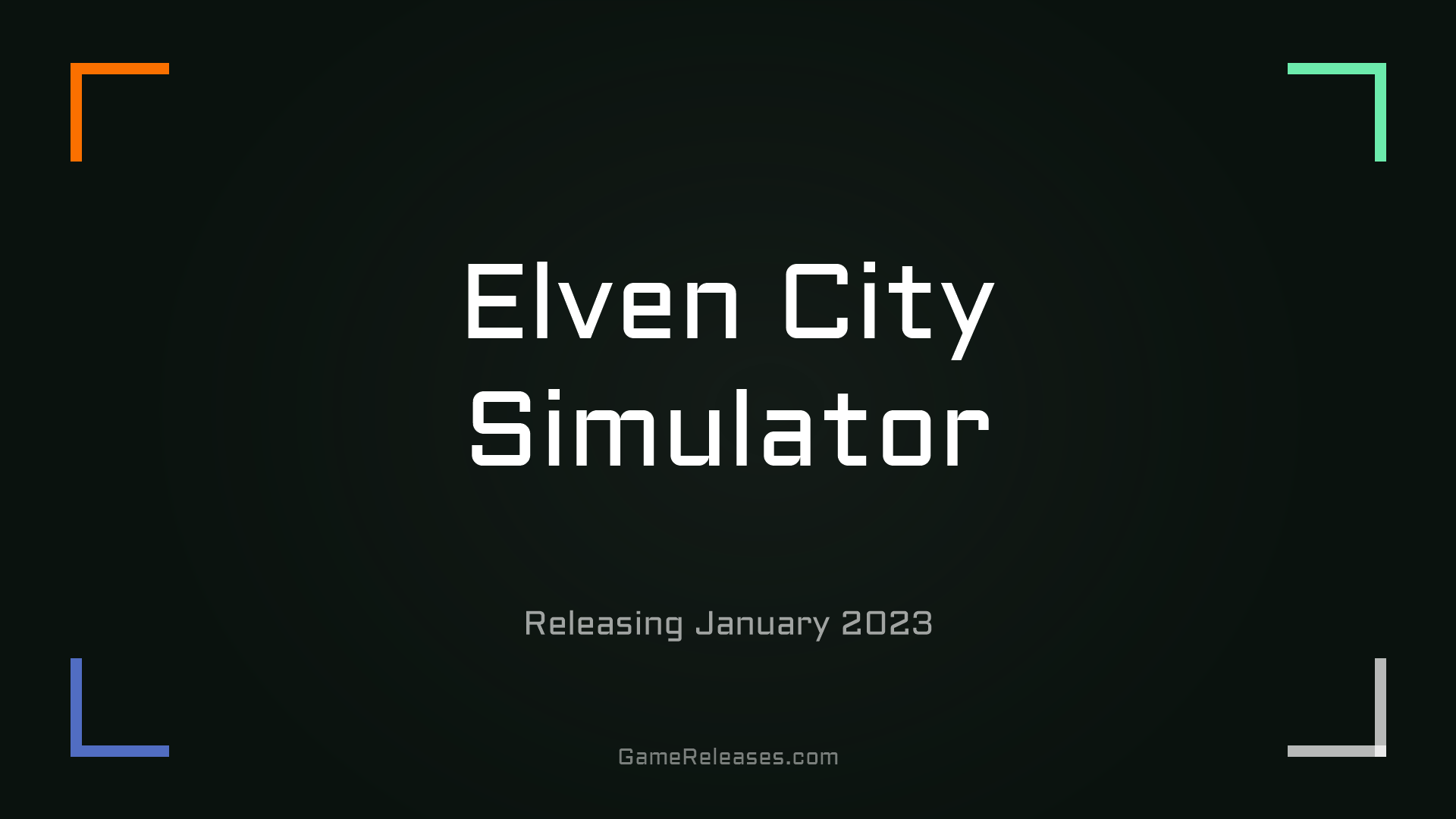 Elven City Simulator