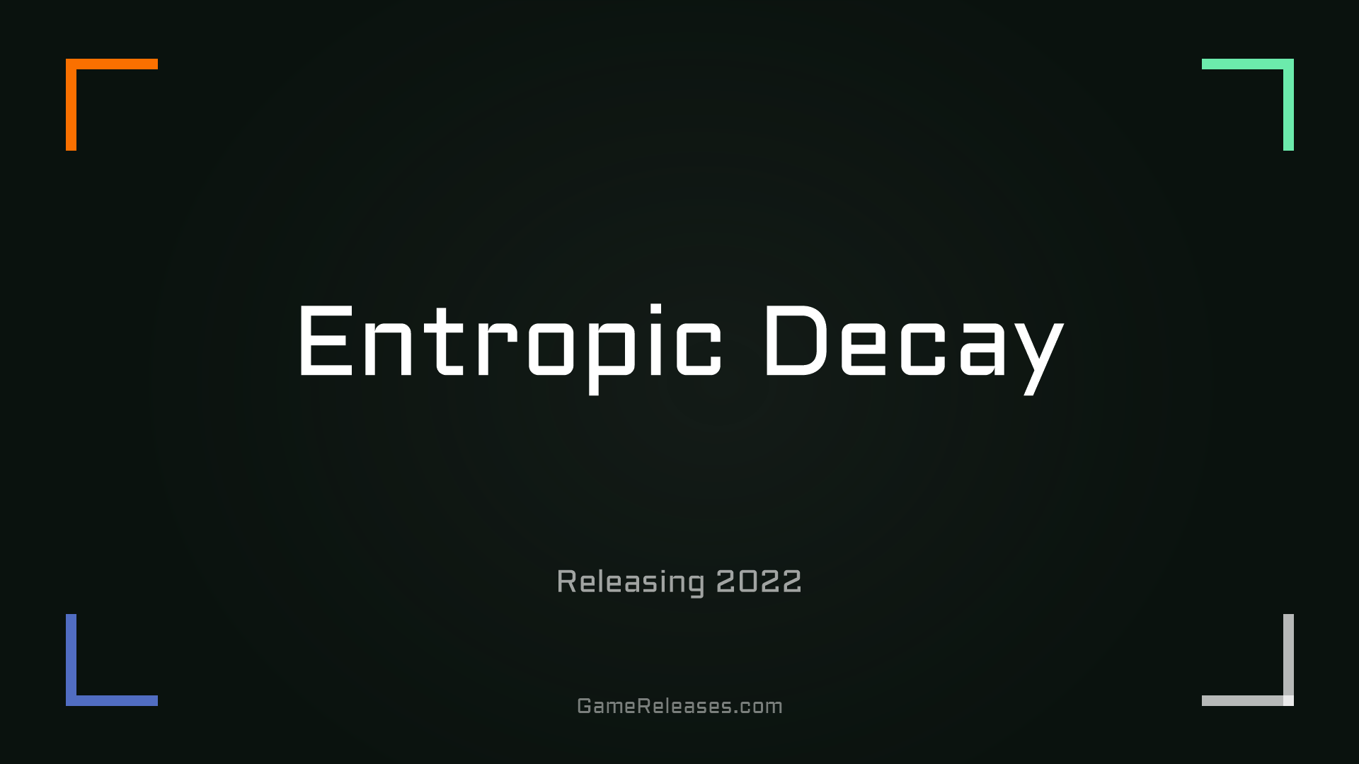 Entropic Decay