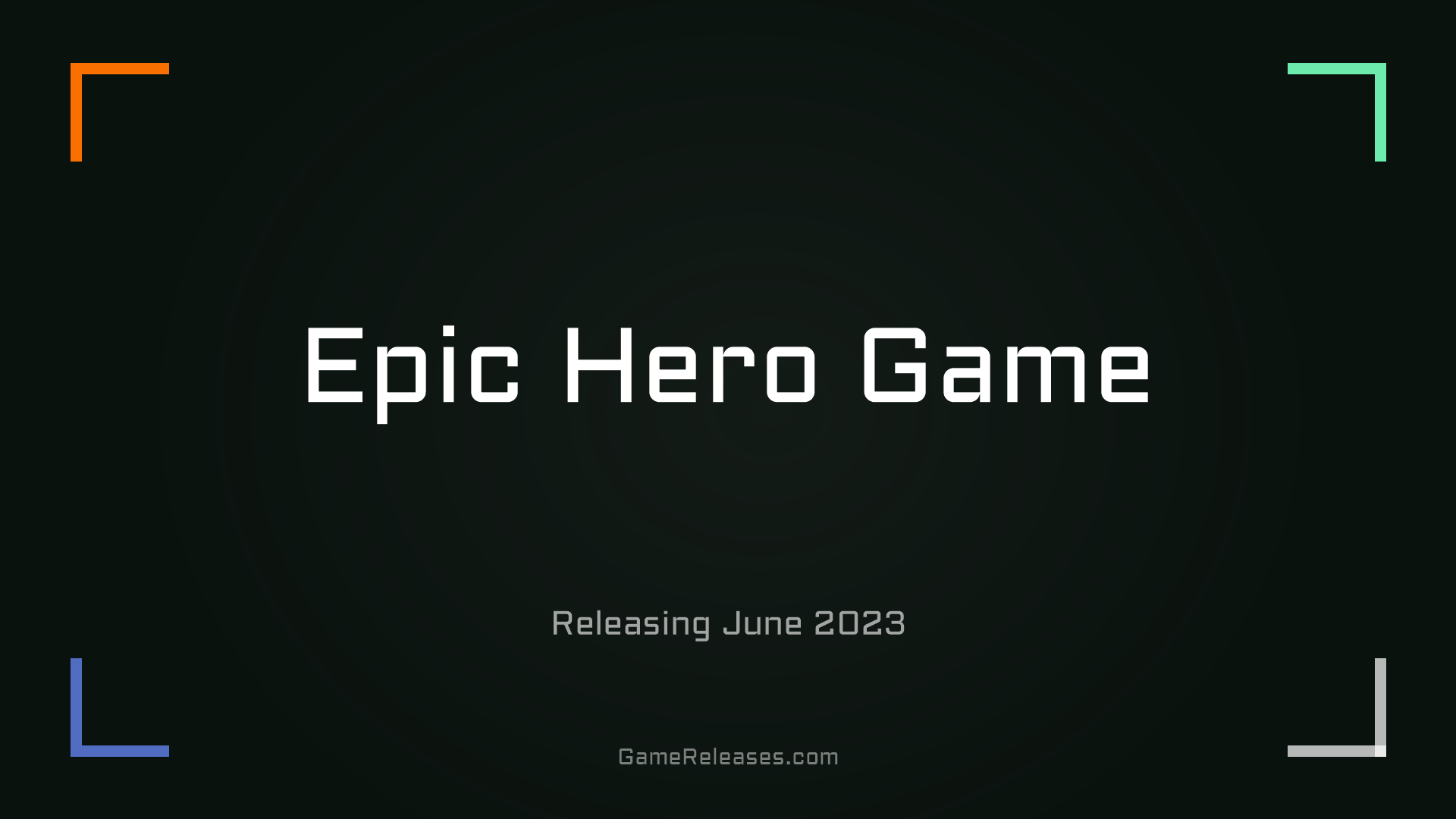 Epic Hero Game