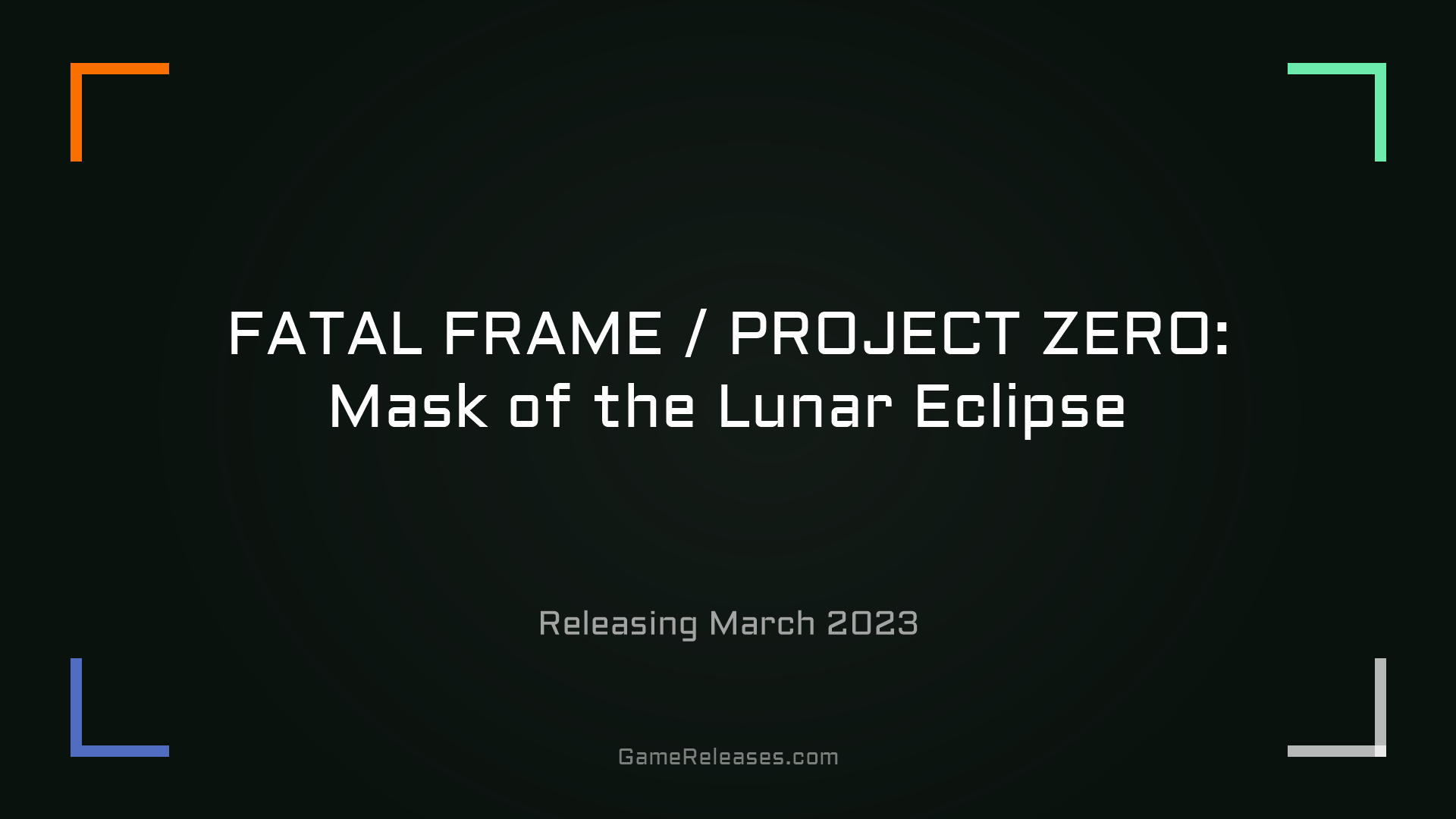 FATAL FRAME / PROJECT ZERO: Mask of the Lunar Eclipse trailer