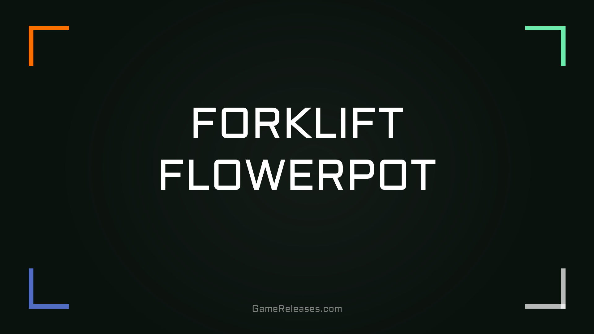 FORKLIFT FLOWERPOT