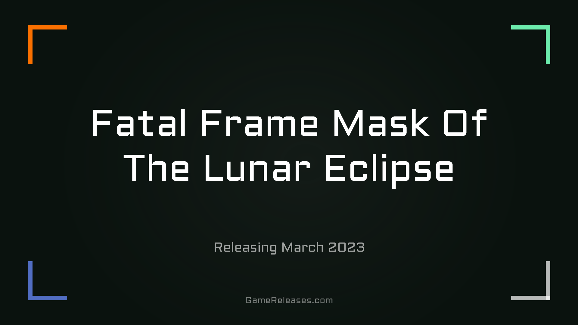 Fatal Frame Mask Of The Lunar Eclipse trailer