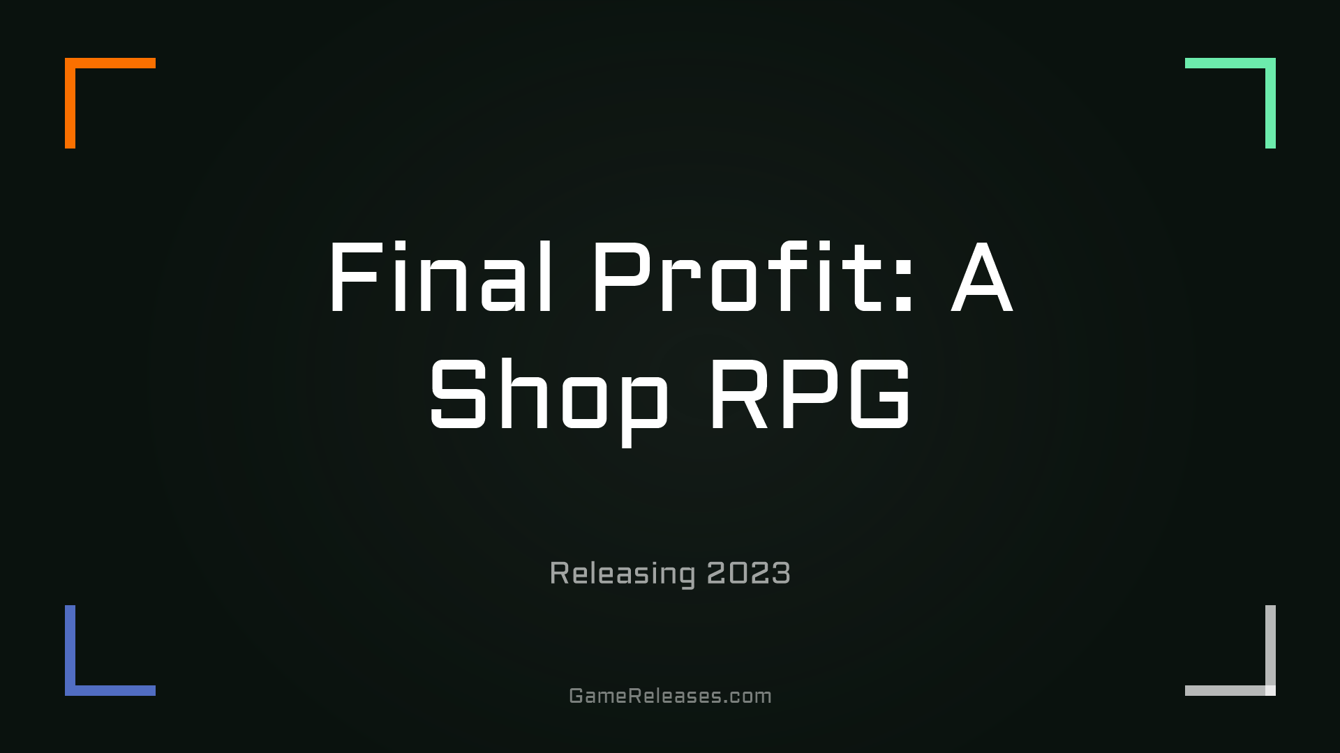 Final Profit: A Shop RPG trailer