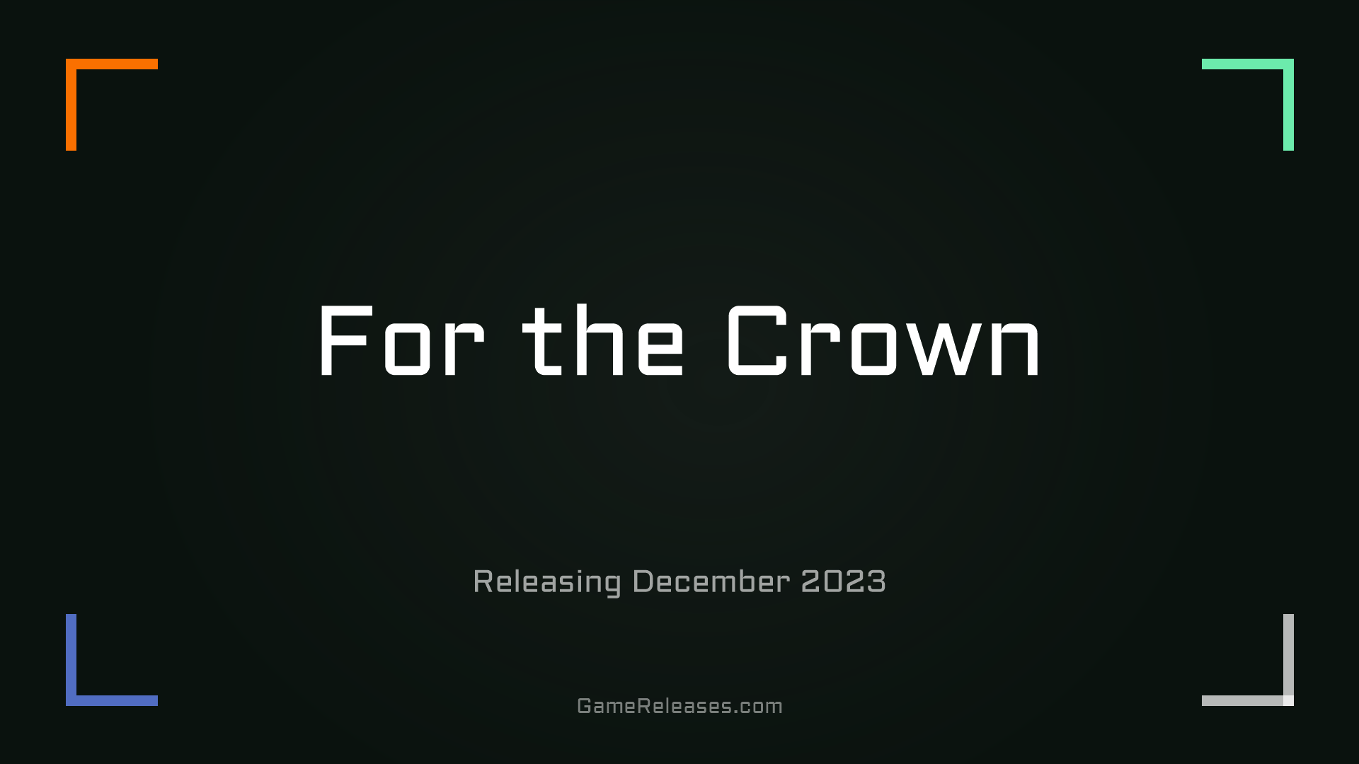 For the Crown trailer