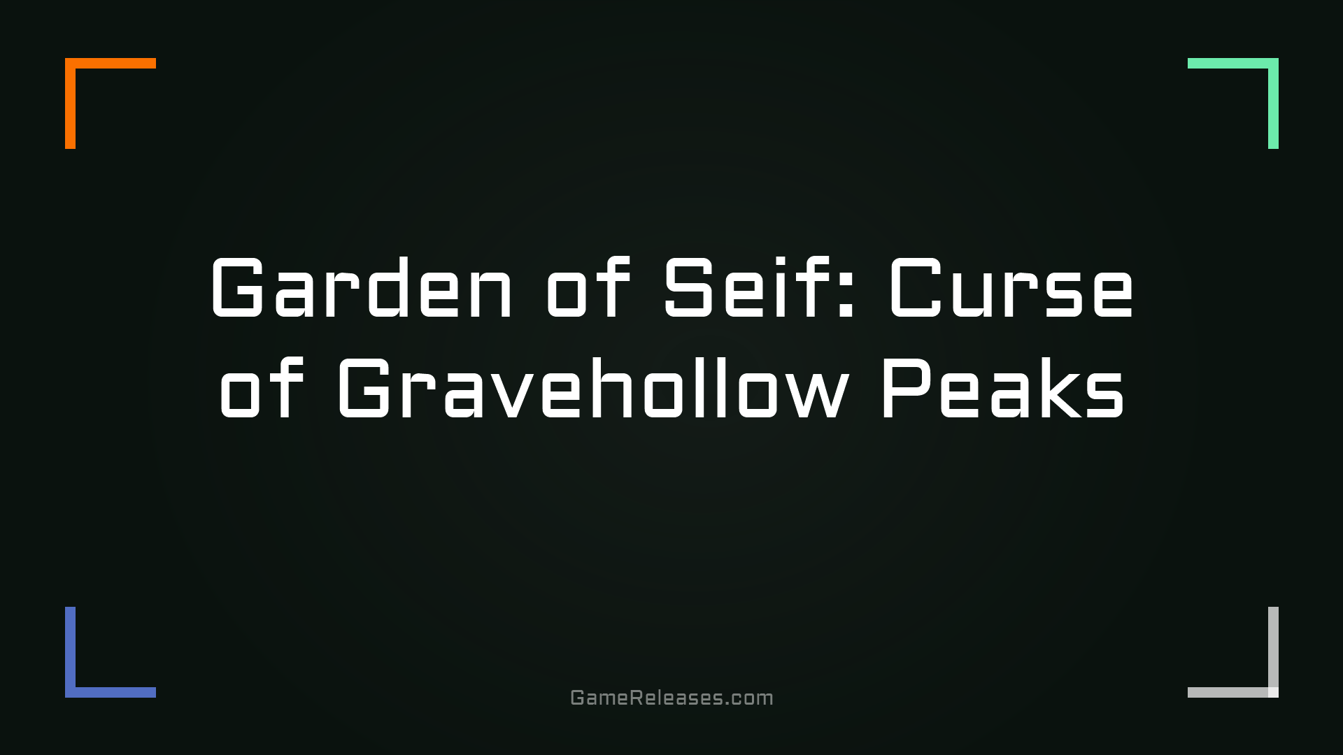 Garden of Seif: Curse of Gravehollow Peaks trailer