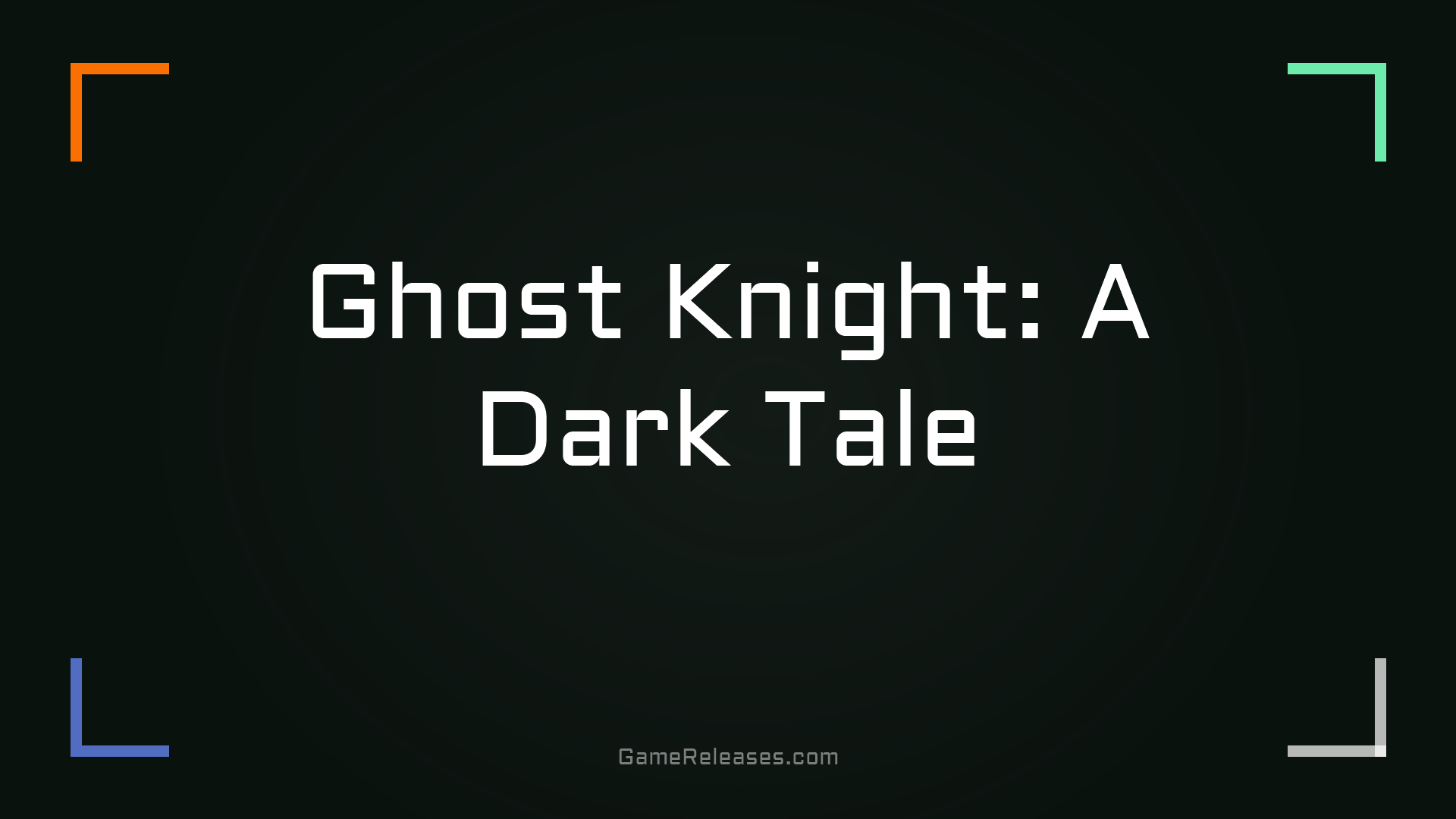 Ghost Knight: A Dark Tale