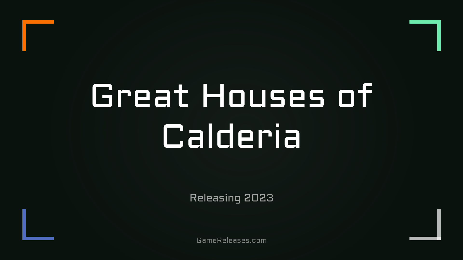 Great Houses of Calderia trailer