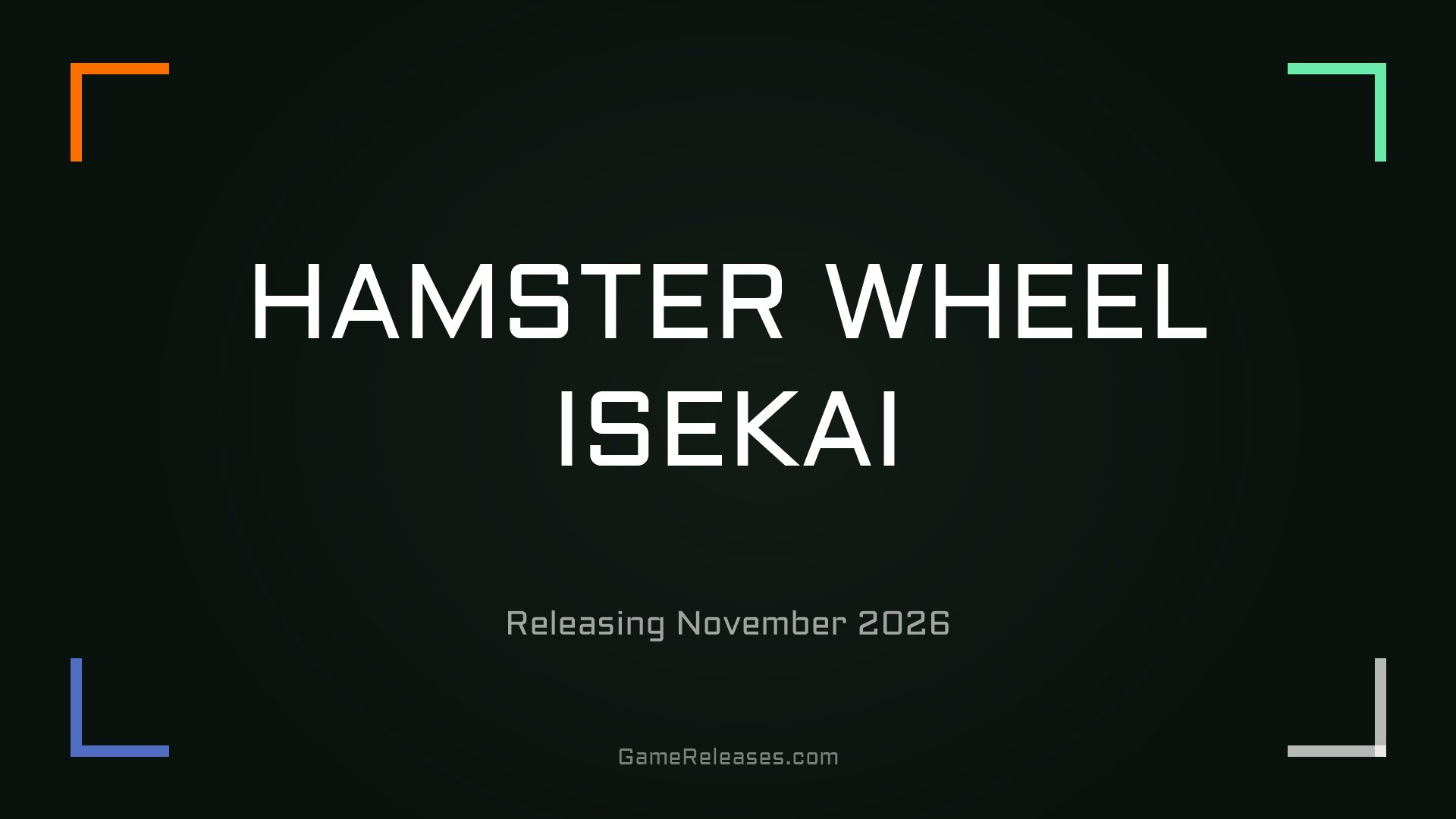 HAMSTER WHEEL ISEKAI