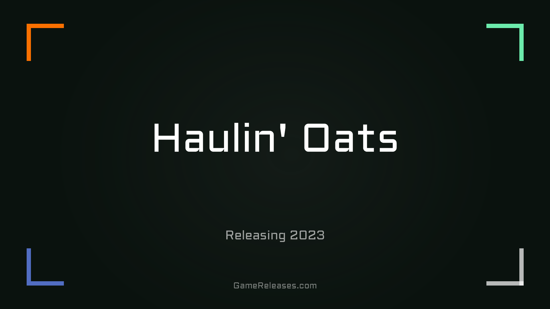Haulin' Oats