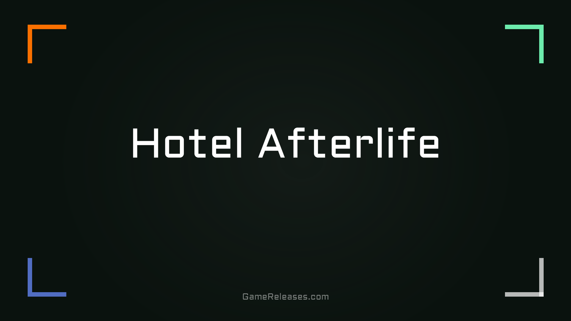 Hotel Afterlife trailer