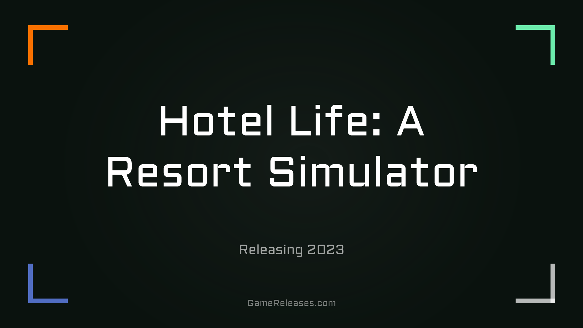 Hotel Life: A Resort Simulator