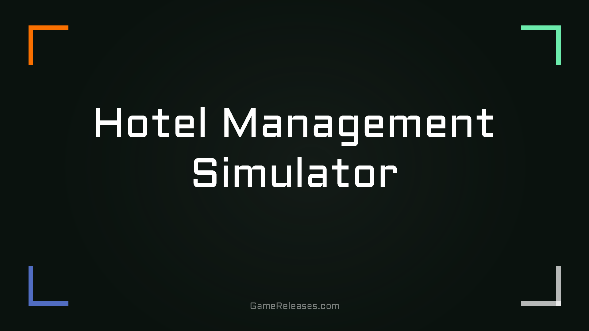Hotel Management Simulator