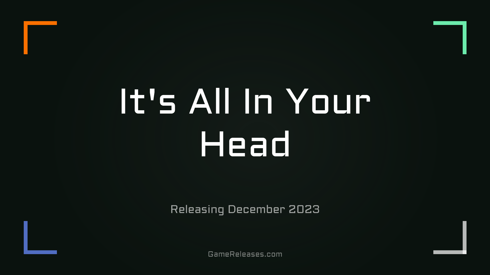 It's All In Your Head