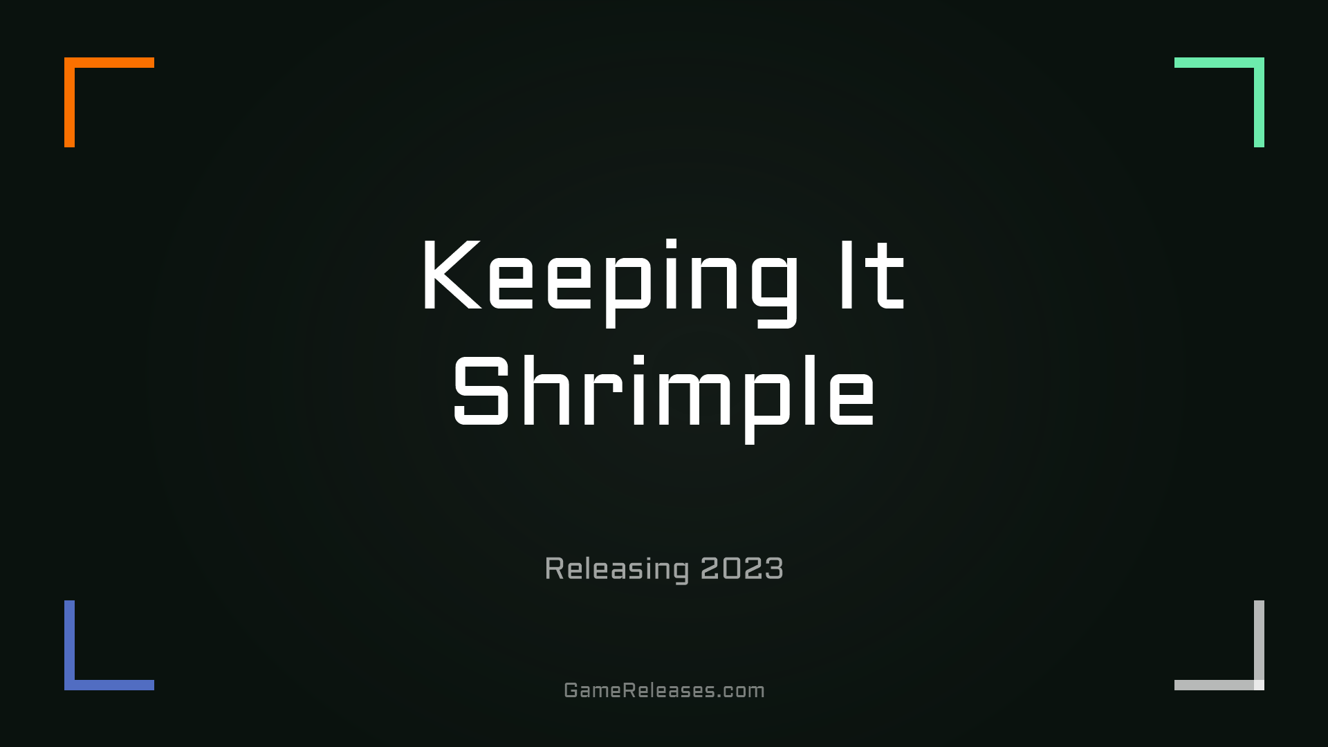 Keeping It Shrimple