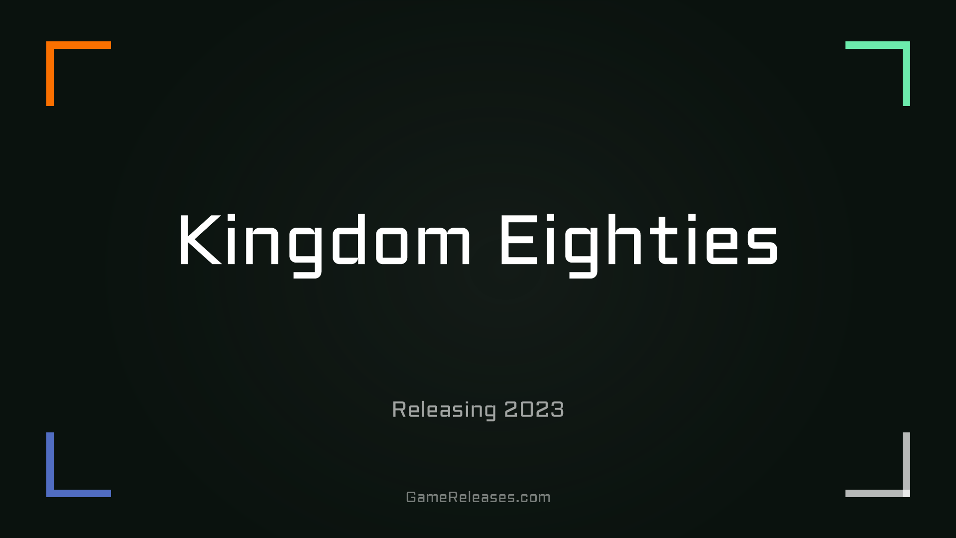 Kingdom Eighties trailer