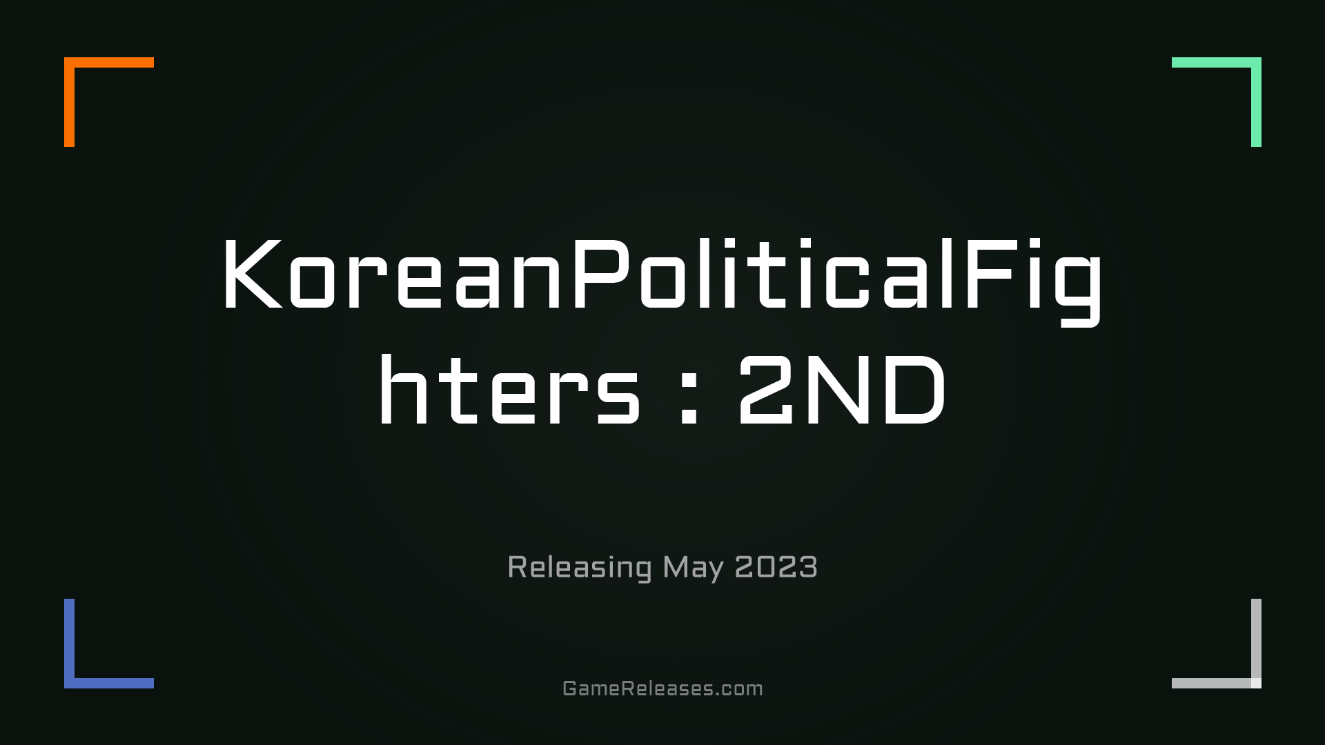 KoreanPoliticalFighters : 2ND